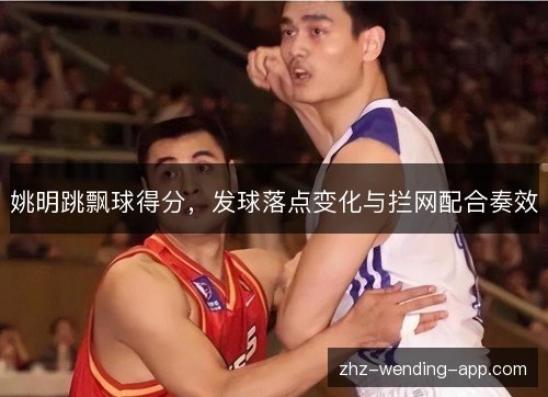 姚明跳飘球得分，发球落点变化与拦网配合奏效